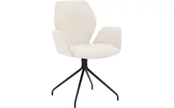 Goossens eetkamerstoel hera wit stof - 8221075-01 3